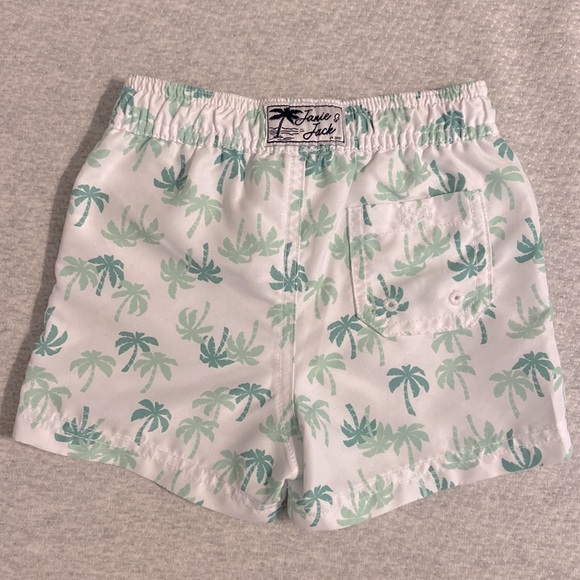 Janie & Jack PALM TREE RECYCLED SWIM TRUNK - Picture 4 of 5